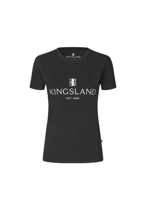 KINGSLAND - Koszulka damska Kingsland Classic. Kolor: czarny