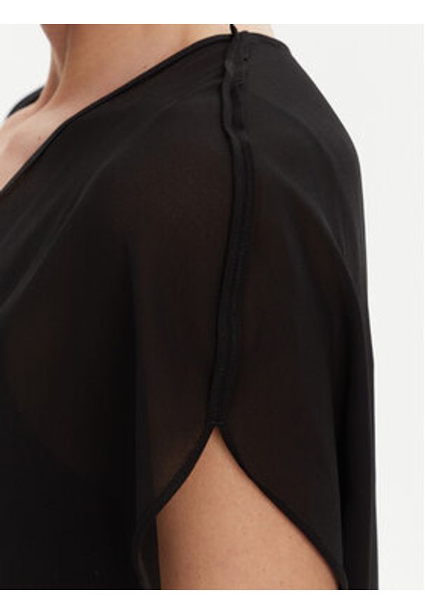 Calvin Klein Bluzka K20K208187 Czarny Relaxed Fit. Kolor: czarny. Materiał: syntetyk