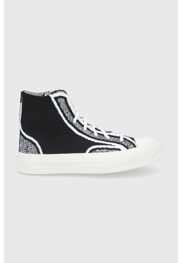 Converse - Trampki. Nosek buta: okrągły. Zapięcie: sznurówki. Kolor: czarny. Materiał: guma