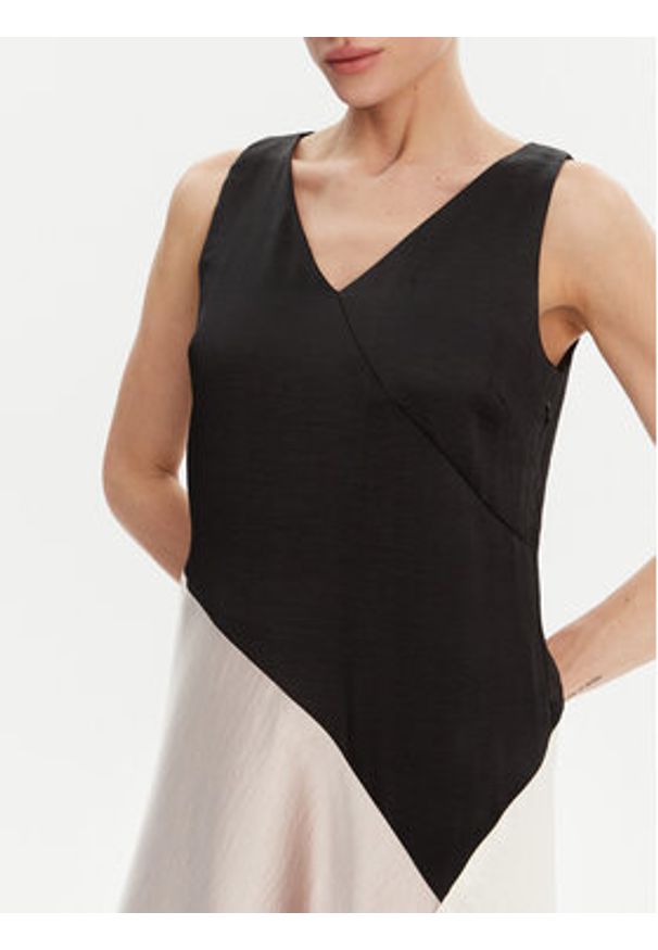 DKNY Sukienka koktajlowa DD4K6D69 Kolorowy Regular Fit. Materiał: syntetyk. Wzór: kolorowy. Styl: wizytowy