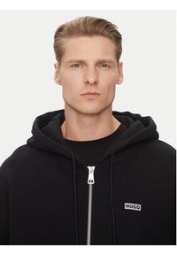 Hugo - HUGO Bluza Nardimez 50520017 Czarny Loose Fit. Kolor: czarny. Materiał: bawełna #4