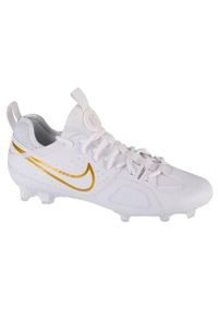 Buty piłkarskie męskie Nike Huarache 9 Varsity Lax. Zapięcie: sznurówki. Kolor: biały. Materiał: syntetyk, tkanina, materiał. Szerokość cholewki: normalna. Model: Nike Huarache. Sport: piłka nożna