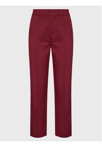 Brixton Spodnie materiałowe Retro 04293 Bordowy Regular Fit. Kolor: czerwony. Materiał: materiał, syntetyk, wiskoza. Styl: retro #1
