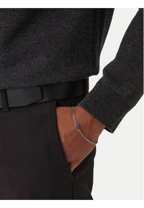 Hugo - HUGO Bransoletka 50552597 Srebrny. Materiał: metalowe. Kolor: srebrny