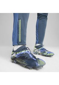 Puma - Buty piłkarskie unisex PUMA FUTURE 7 ULTIMATE FG/AG. Kolor: żółty, biały, wielokolorowy, szary. Sport: piłka nożna