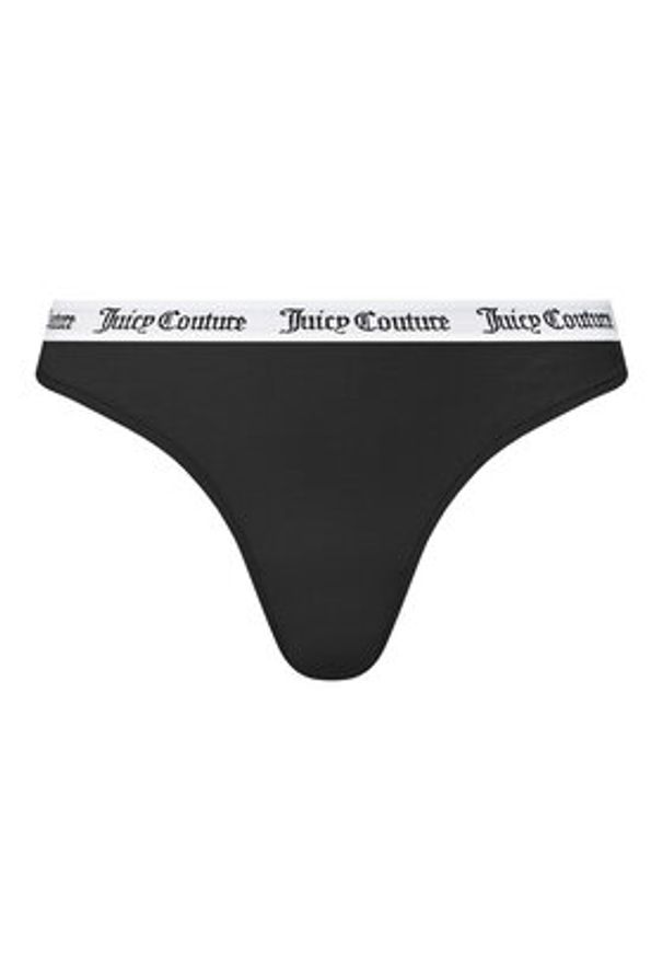 Juicy Couture Komplet 3 par stringów JCLTH224571 Kolorowy. Materiał: bawełna. Wzór: kolorowy