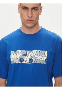 Hugo - HUGO T-Shirt Nurix 50545128 Niebieski Regular Fit. Kolor: niebieski. Materiał: bawełna #4