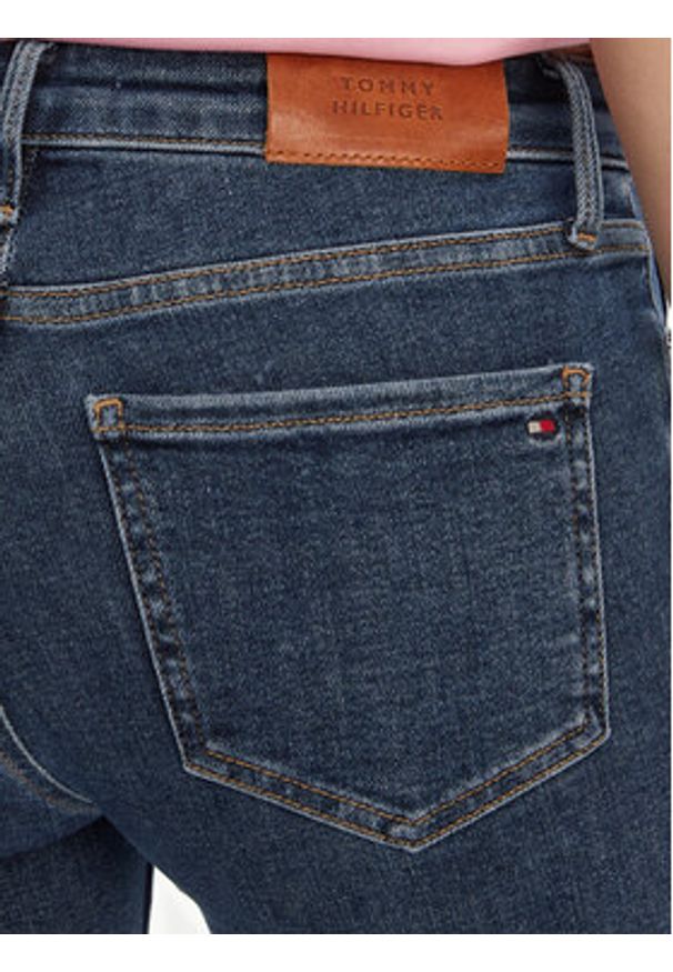 TOMMY HILFIGER - Tommy Hilfiger Jeansy Como WW0WW45673 Granatowy Skinny Fit. Kolor: niebieski
