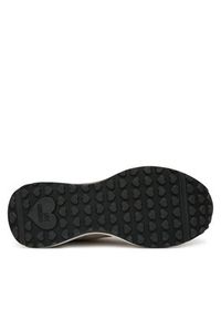 Love Moschino - LOVE MOSCHINO Sneakersy JA15415G0NINE10A Beżowy. Kolor: beżowy. Materiał: skóra, zamsz #5