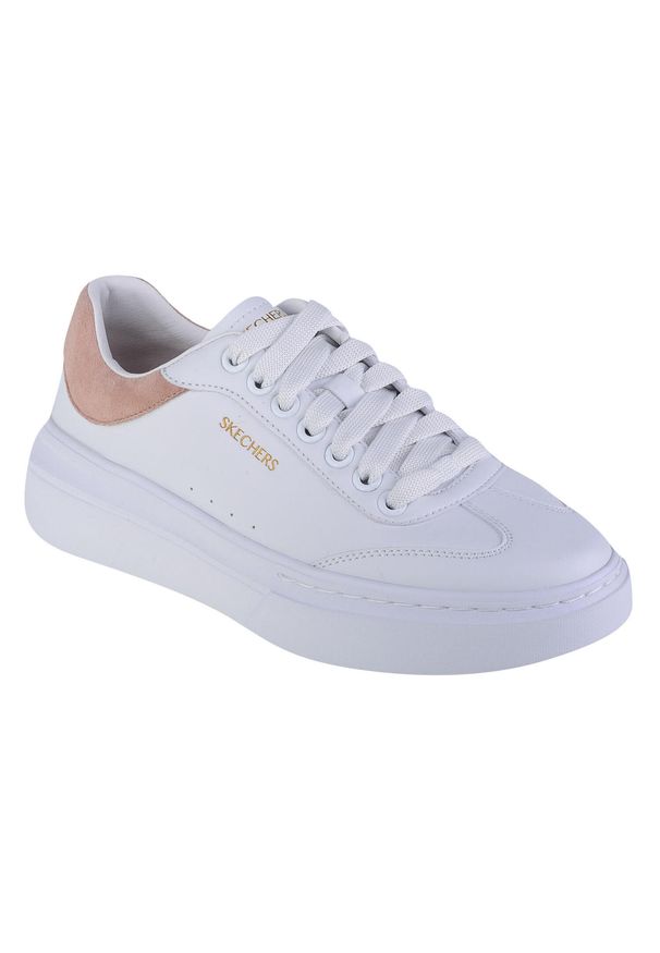 skechers - Buty do chodzenia damskie Skechers Cordova Classic-best Behavior. Kolor: biały. Materiał: tkanina, materiał, syntetyk, guma. Model: Skechers Sport. Sport: turystyka piesza