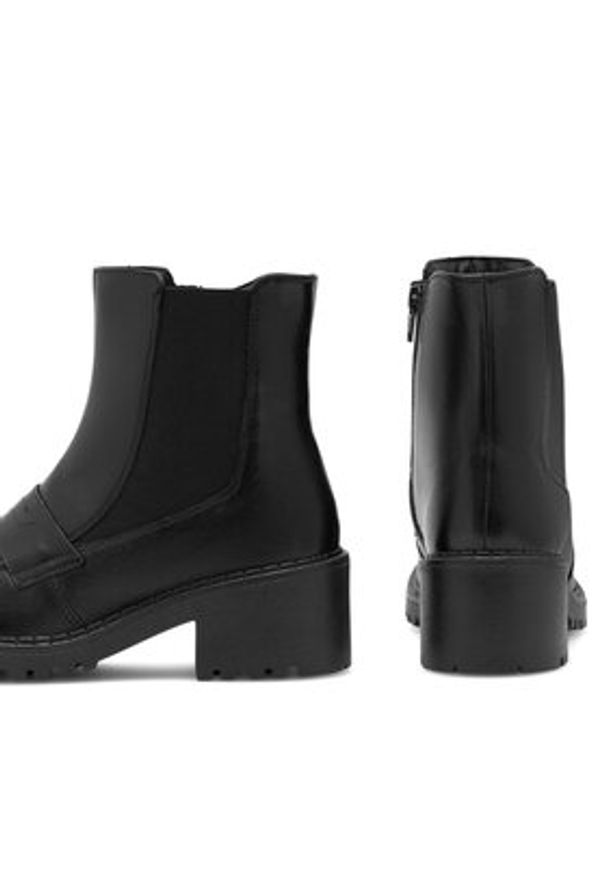 Sergio Bardi Botki SERGIO BARDI-WB-C1050-01SB Czarny. Kolor: czarny. Materiał: materiał