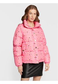 Chiara Ferragni Kurtka puchowa 73CBUD05 Różowy Regular Fit. Kolor: różowy. Materiał: syntetyk #1