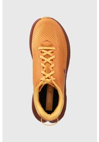 HOKA - Hoka buty RINCON 3 1119395 kolor pomarańczowy 1119395-BOFT. Nosek buta: okrągły. Zapięcie: sznurówki. Kolor: pomarańczowy. Wzór: geometria. Sport: bieganie #5