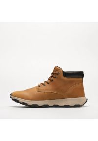 Timberland Winsor Park MID LACE UP SNEAKER WHEAT Sneakersy męskie. Kolor: brązowy #5