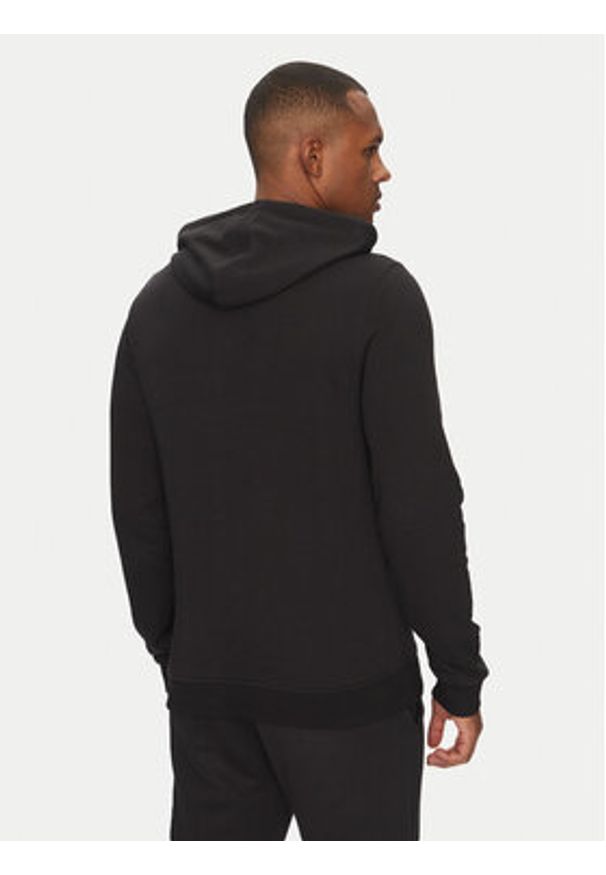 Reebok Bluza Identhlty Big Logo 100221781 Czarny Regular Fit. Kolor: czarny. Materiał: bawełna