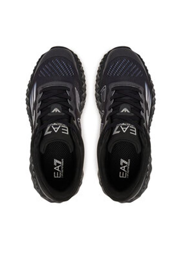 EA7 Emporio Armani Sneakersy X8X239 XK432 S336 Czarny. Kolor: czarny. Materiał: materiał
