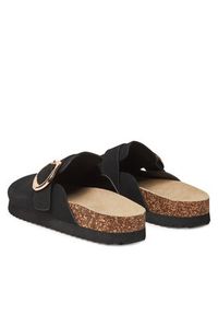 DeeZee Klapki T0613-61 Czarny. Kolor: czarny. Materiał: materiał #6