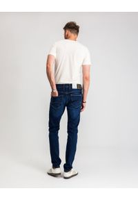 Męskie Spodnie Jeansowe Mustang Style Oregon Tapered Denim Blue 1017123 5000 882