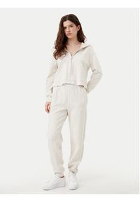 Calvin Klein Underwear Spodnie dresowe 000QS7271E Beżowy Regular Fit. Kolor: beżowy. Materiał: bawełna #2