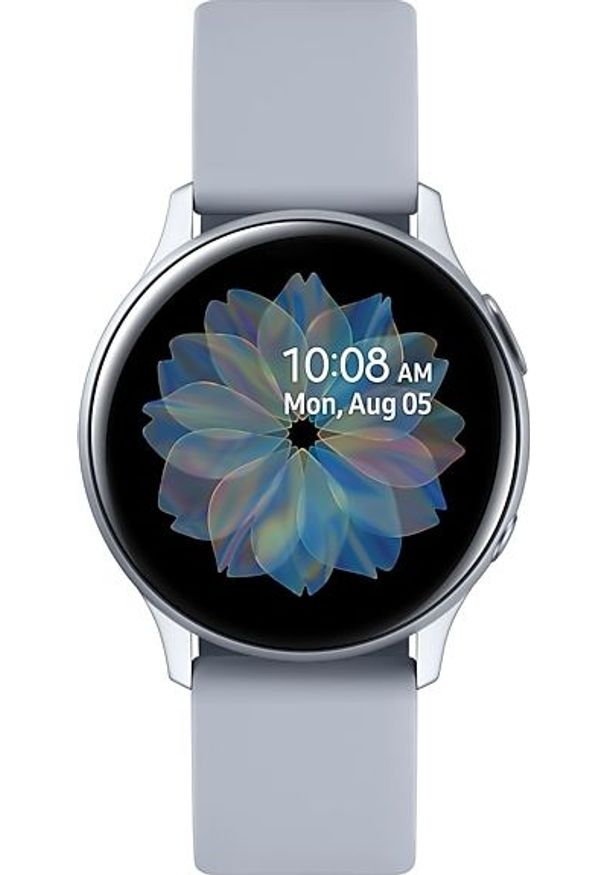 SAMSUNG - Smartwatch Samsung Galaxy Watch Active 2 Alu 40mm Srebrny (SM-R830NZSAXEO). Rodzaj zegarka: smartwatch. Kolor: srebrny