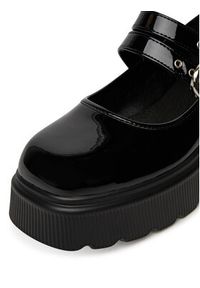 DeeZee Półbuty 2073-2 Czarny. Kolor: czarny. Materiał: materiał #4