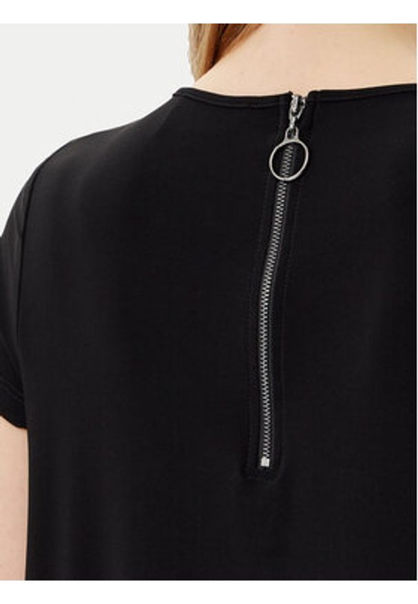 Joseph Ribkoff Sukienka codzienna 251146 Czarny Regular Fit. Okazja: na co dzień. Kolor: czarny. Materiał: syntetyk. Typ sukienki: proste. Styl: casual