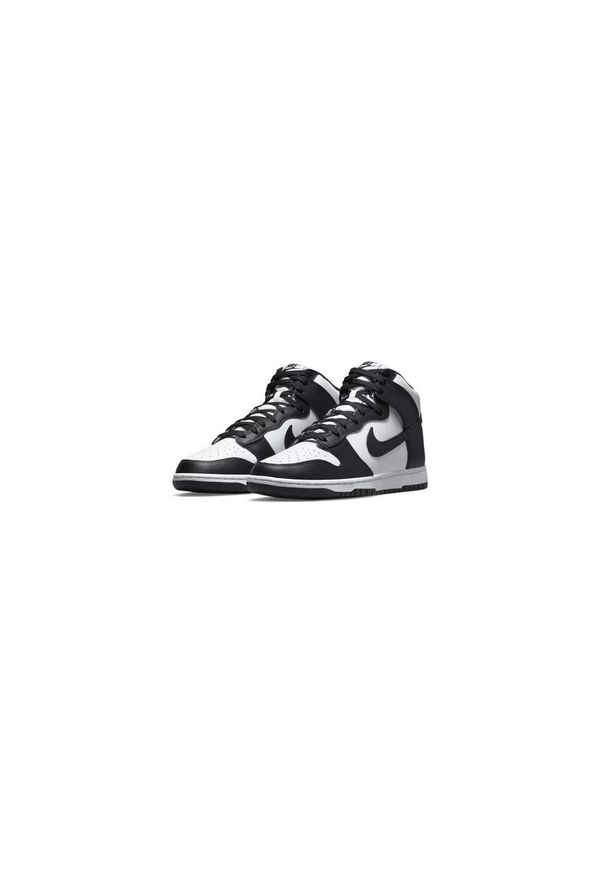 Buty koszykarskie męskie Nike Dunk High. Zapięcie: sznurówki. Kolor: biały, wielokolorowy, czarny. Materiał: guma, materiał, tkanina, syntetyk. Szerokość cholewki: normalna