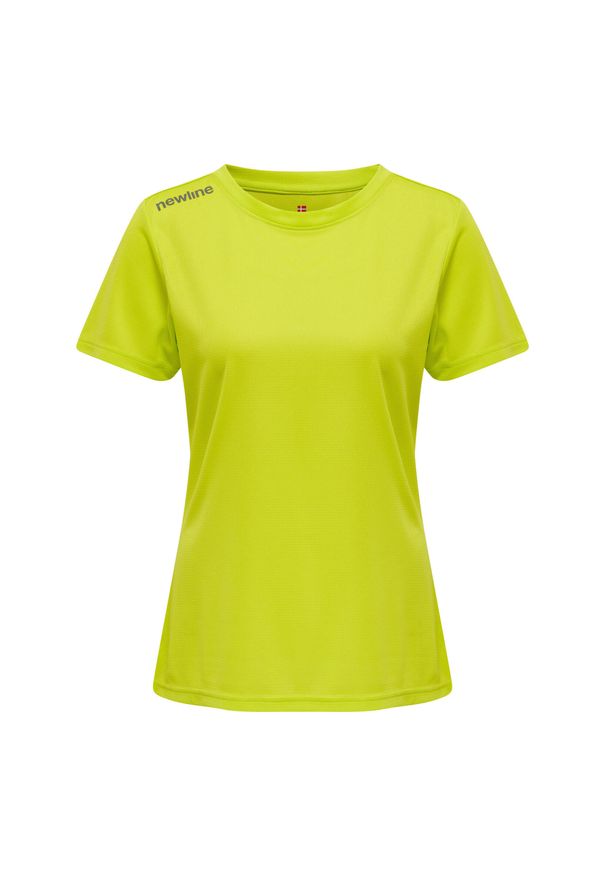 NewLine - Koszulka damska Newline core functional. Kolor: zielony, żółty, wielokolorowy