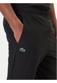 Lacoste Dres WH4752 Czarny Regular Fit. Kolor: czarny. Materiał: syntetyk #4