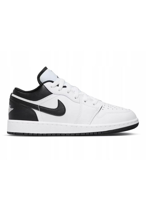 Nike - Buty na co dzień unisex NIKE AIR JORDAN 1 LOW skóra. Okazja: na co dzień. Kolor: biały. Materiał: skóra. Model: Nike Air Jordan