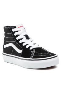 Sneakersy Vans Sk8-Hi Vn000D5F6BT Black/True White. Kolor: czarny. Materiał: materiał. Model: Vans SK8