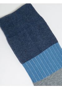 Big-Star - Skarpety męskie bawełniane Masi 403. Kolor: niebieski. Materiał: bawełna #3