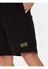 EA7 Emporio Armani Szorty sportowe 8NPS65 PJVRZ 0208 Czarny Regular Fit. Kolor: czarny. Materiał: bawełna. Styl: sportowy #4