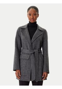 Armani Exchange Płaszcz wełniany XW000692 AF16201 M8049 Szary Regular Fit. Kolor: szary. Materiał: syntetyk, wełna #1