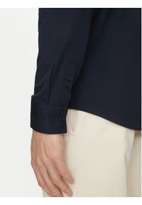 Calvin Klein Koszula LV04LB145G Granatowy Slim Fit. Kolor: niebieski. Materiał: bawełna #4