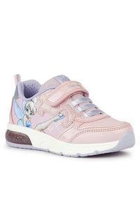 Geox Sneakersy DISNEY J Spaceclub Girl J368VC 0ANAJ C8842 D Różowy. Kolor: różowy. Wzór: motyw z bajki