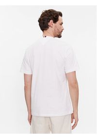TOMMY HILFIGER - Tommy Hilfiger T-Shirt Flag Tee MW0MW37859 Biały Regular Fit. Kolor: biały. Materiał: bawełna