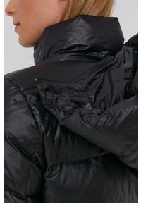 Armani Exchange Kurtka puchowa damska kolor czarny zimowa. Okazja: na co dzień. Kolor: czarny. Materiał: puch. Sezon: zima. Styl: casual