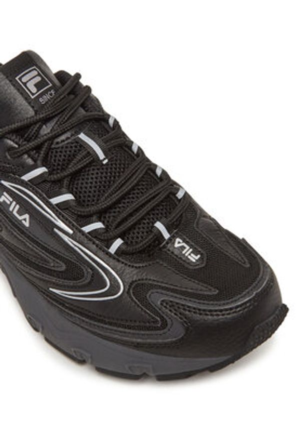 Fila Sneakersy Actix FFW0412 83162 Czarny. Kolor: czarny. Materiał: skóra