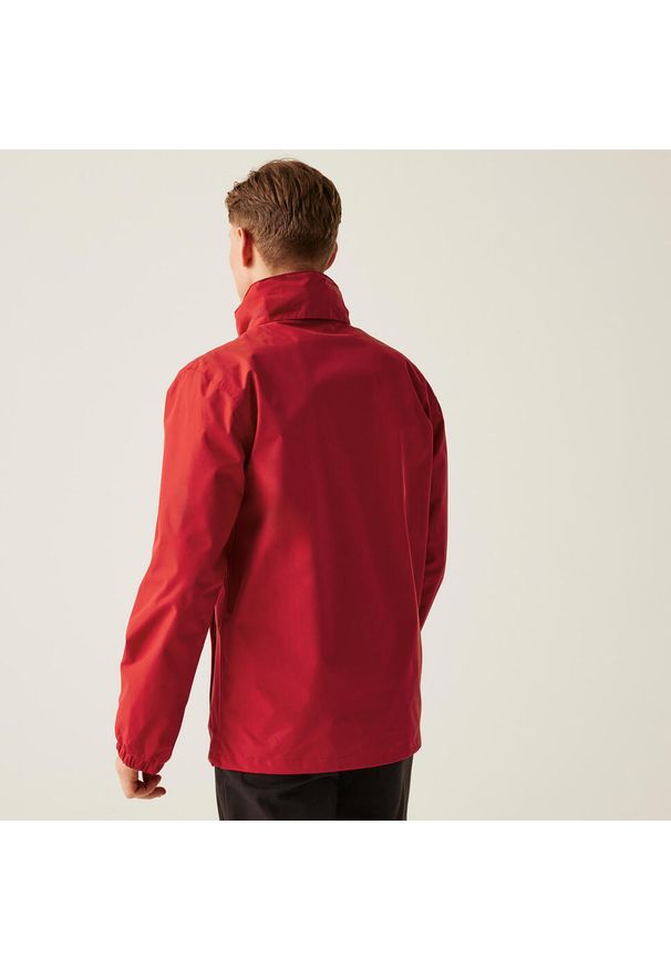 Regatta - Kurtka robocza męska Ardmore. Kolor: czerwony. Sezon: zima. Sport: turystyka piesza