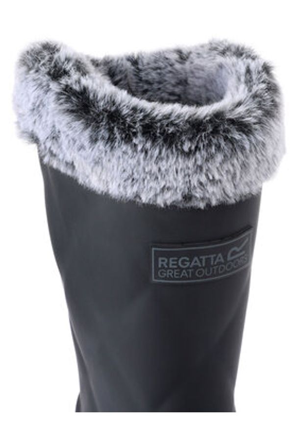 Regatta Kalosze Luxley Mid RWF846 Czarny. Kolor: czarny