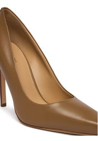 MICHAEL Michael Kors Szpilki Elyse High Pump 40R6EYHP1L Brązowy. Kolor: brązowy. Materiał: skóra. Obcas: na szpilce #4