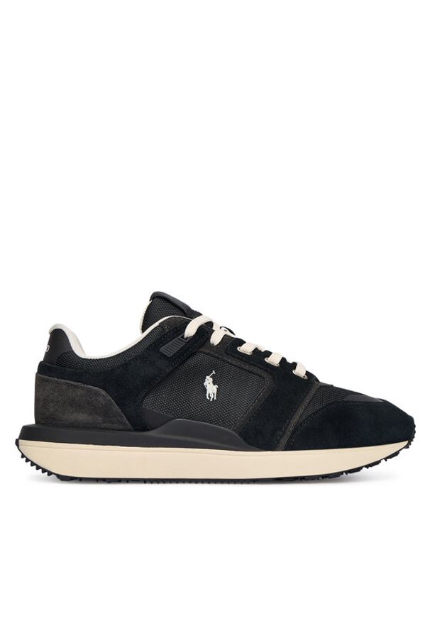 Polo Ralph Lauren Sneakersy Train 89 V2 809973975004 Czarny. Kolor: czarny. Materiał: zamsz, skóra