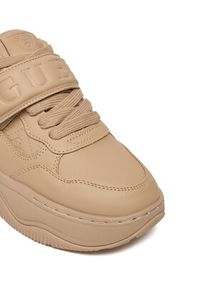 Guess Sneakersy FLFHNN ELE12 Beżowy. Kolor: beżowy. Materiał: skóra #2