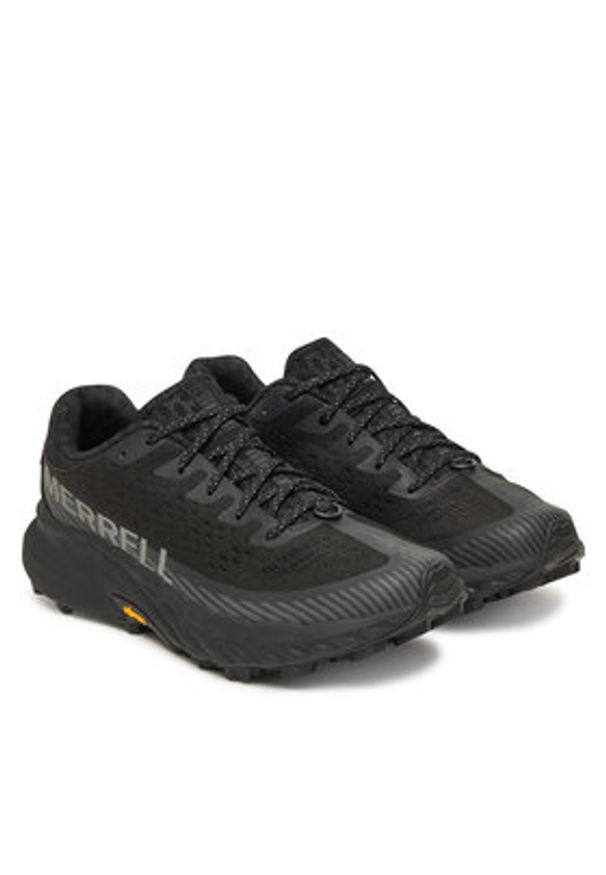 Merrell Sneakersy Agiity Peak 5 J068090 Czarny. Kolor: czarny. Materiał: materiał