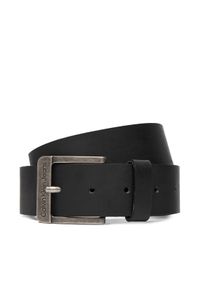 Calvin Klein Jeans Pasek Męski Monogram Hardware 35Mm K50K510065 Czarny. Kolor: czarny. Materiał: skóra