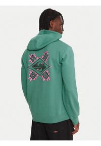 Quiksilver Bluza Graphic EQYFT05131 Zielony Regular Fit. Kolor: zielony. Materiał: bawełna