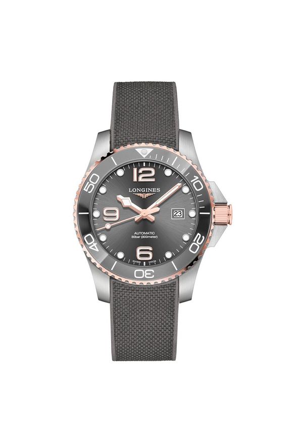 Zegarek Męski LONGINES HydroConquest L3.782.3.78.9. Materiał: koronka