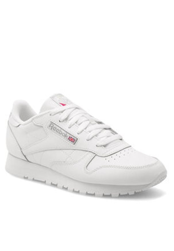 Reebok Sneakersy EO-CLASSIC LEATHER 100008496 W Biały. Kolor: biały. Materiał: syntetyk, skóra. Model: Reebok Classic