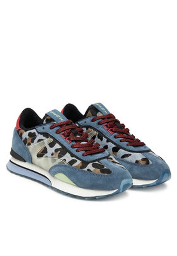 HOFF Sneakersy Art. 22503001 Niebieski. Kolor: niebieski. Materiał: zamsz, skóra